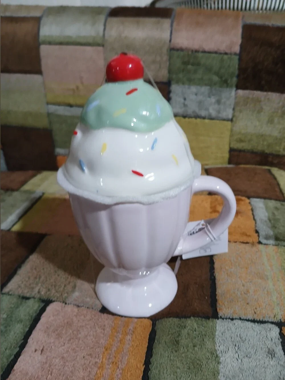 Ice Cream Sundae Ceramic Mug